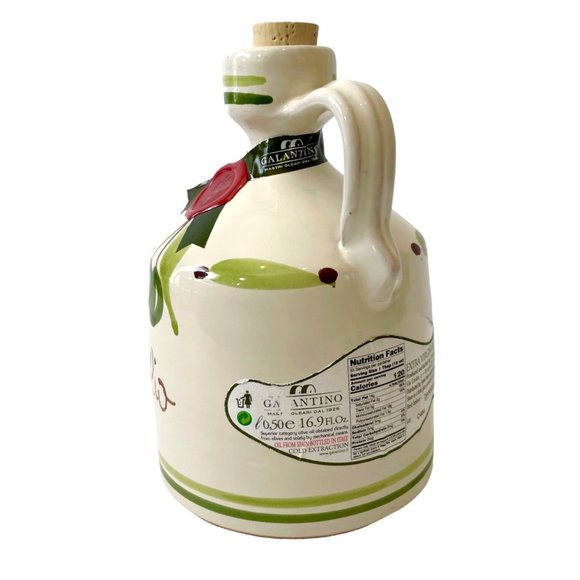 VTG Frantoio Galantino HANDMADE Extra Virgin Olive Oil Ceramic Empty Jug-Italy - Picture 2 of 14
